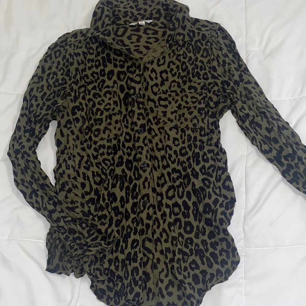 Lucky Brand Print Button Down